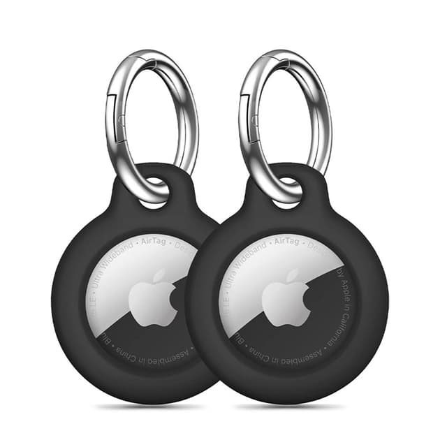 [2-Pack] Tech-Protect Apple Airtag Rough - Svart