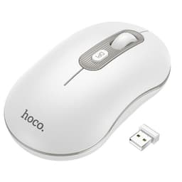 Hoco Trådløs Mus 2.4G 1600 DPI GM21 - Hvid
