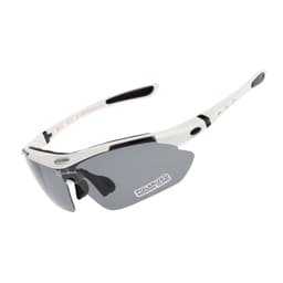 Rockbros Polariserede Cykelbriller - Hvid