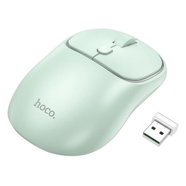 Hoco Trådlös Datormus 2.4G 1600 DPI GM25 - Grön