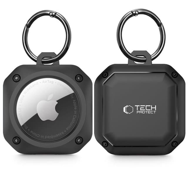 Tech-Protect Apple AirTag Skal Rough Pro - Svart