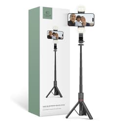 Tech-Protect Bluetooth Selfie Stick Stativ med LED-lys L05S - Sort
