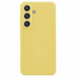 SKALO Samsung S25 Ultraohut TPU Suojakuori - Keltainen