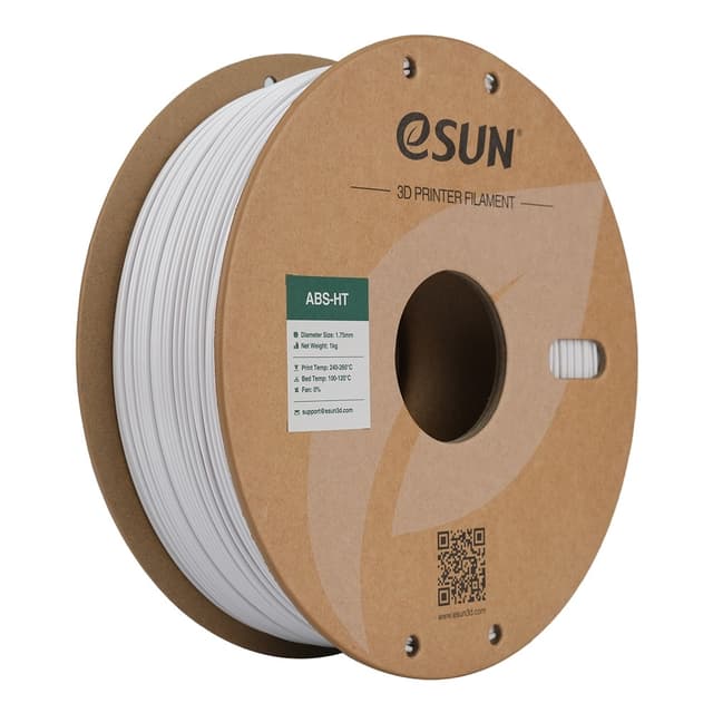 eSUN ABS-HT 3D-Filament 1kg Cold White