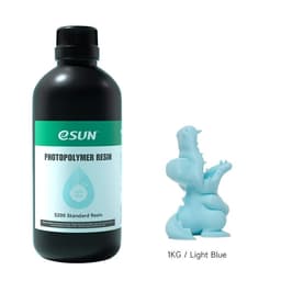 eSUN S200 Resin 1kg - Lyseblå