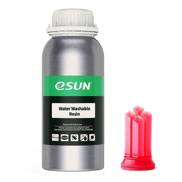 eSUN Tvättbart harts 0.5 kg - röd