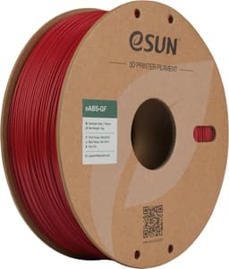 eSUN ABS-GF 1kg - Brandbil Röd