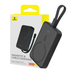 Powerbank Baseus Magnetic Mini 10000mAh, Lightning 20W MagSafe (sort)