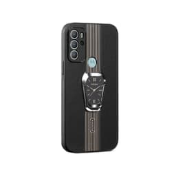Sort telefontaske med Iron Man magnetisk ringholder til Motorola Motorola Edge50 Fusion