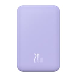 Magnetisk Mini Powerbank Baseus 5000mAh 20W (lilla)