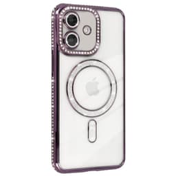 Diamond bling MagSafe kuori iPhone 12 - Purple