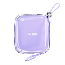 Powerbank Joyroom JR-L002 Jelly 10 000 mAh, USB C, 22,5 W (violetti)
