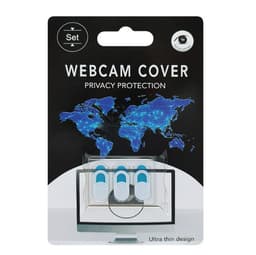 Integritetsskydd för Webbkamera Vit 3-pack