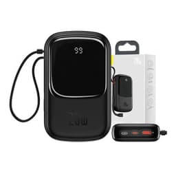 Powerbank Baseus Qpow PRO med Lightning-kabel, USB-C-port och USB 2000