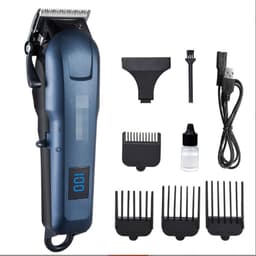 Professionel dyrehårtrimmer Blå