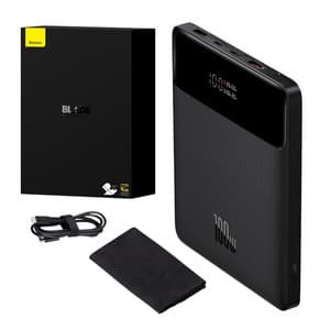 Powerbank Baseus Blade 20000mAh 2xUSB, 2xUSB-C + kabel USB-C 100W (svart)