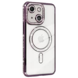 Diamond bling MagSafe skal iPhone 13 - Purple