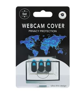 Personvern for webkamera Sort 3-pakning