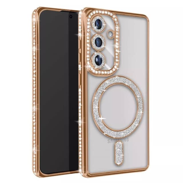 Diamond bling MagSafe skal Samsung Galaxy A16 5G - Gold