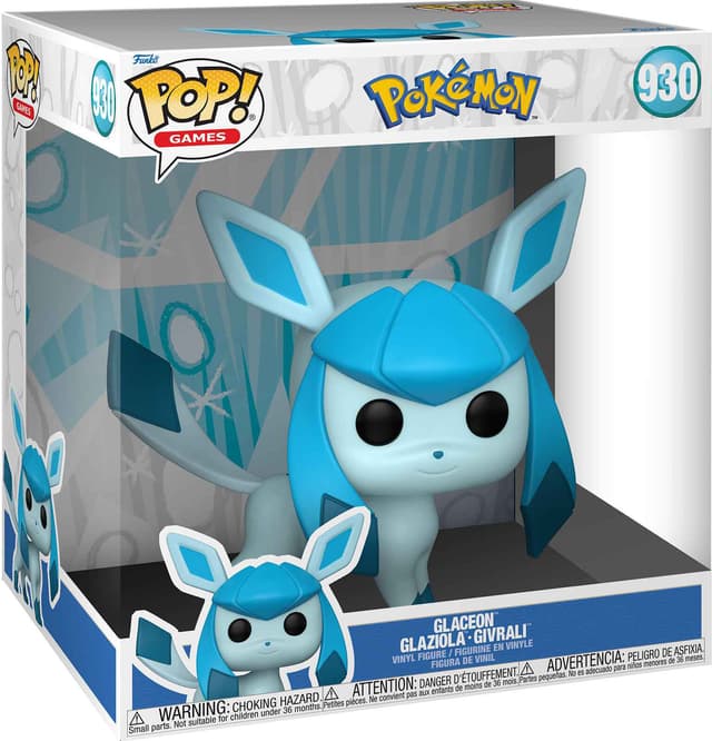 Funko POP! Jumbo Pokémon Glaceon figur (25 cm)