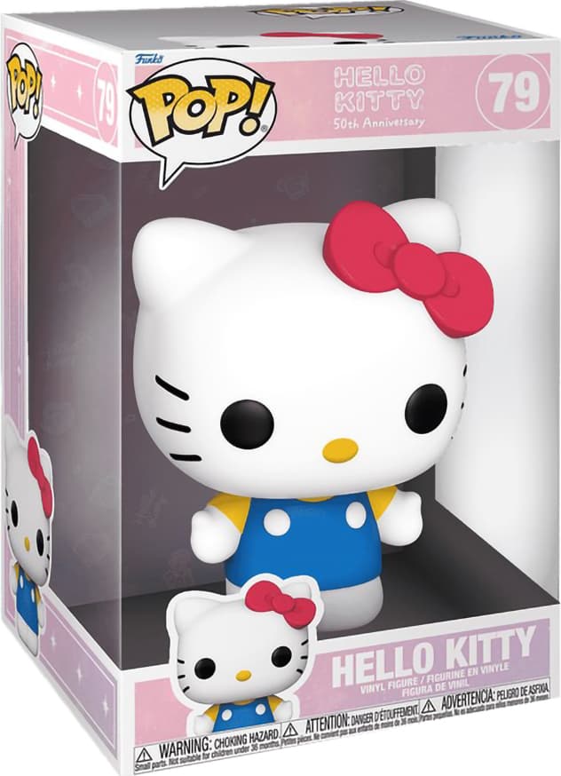 Funko POP! Jumbo Hello Kitty 50th Anniversary figur (25 cm)