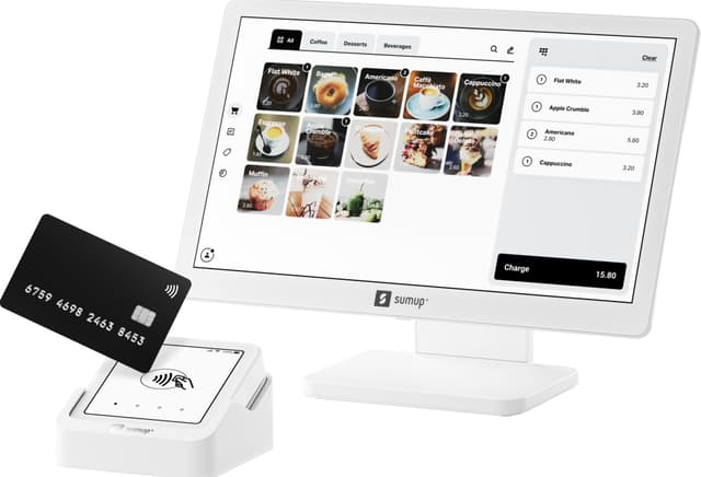 SumUp Point of Sale system Lite with Solo kortleser (hvit)