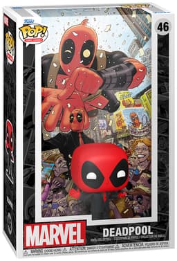 Funko POP! Comic Cover Marvel Deadpool in Black Suit figuuri
