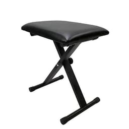 Vikbar Pianobänk / portabel sittpall med justerbar höjd