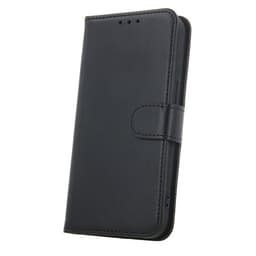 Elegant Svart Flipdeksel med Stativ for Xiaomi Redmi 13C – Magnetlås og Kortoppbevaring