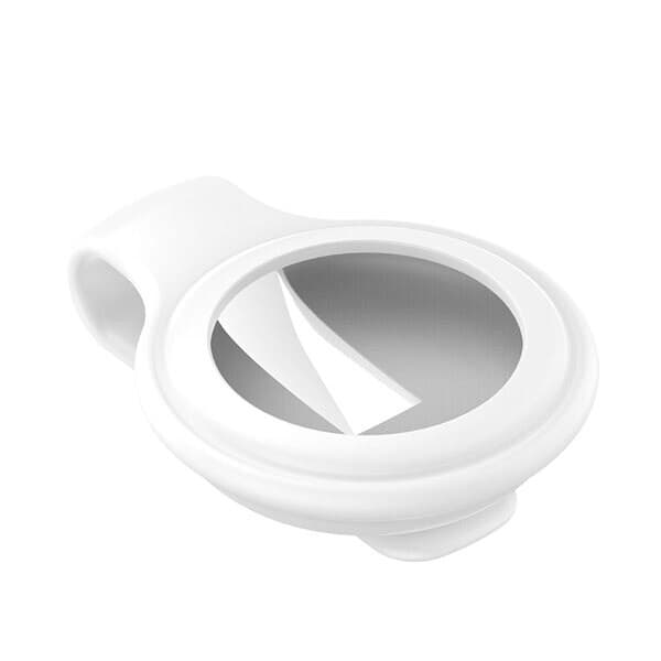 Silikonskydd tll Apple Airtag - Vit