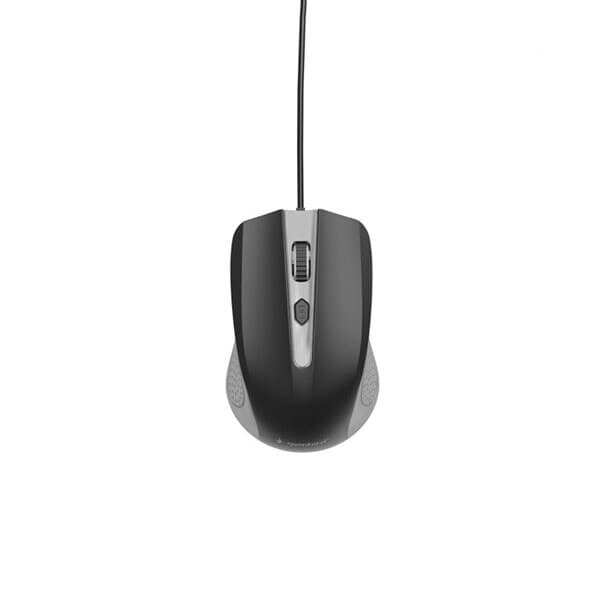 Optisk datormus med USB-kontakt och justerbar DPI – Svart