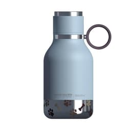 Asobu Buddy Bottle - Vesipullo, jossa on irrotettava koiran kulho, sininen