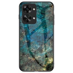 SKALO OnePlus Nord 2T 5G Marmori karkaistu lasi TPU-suojakuori - #2