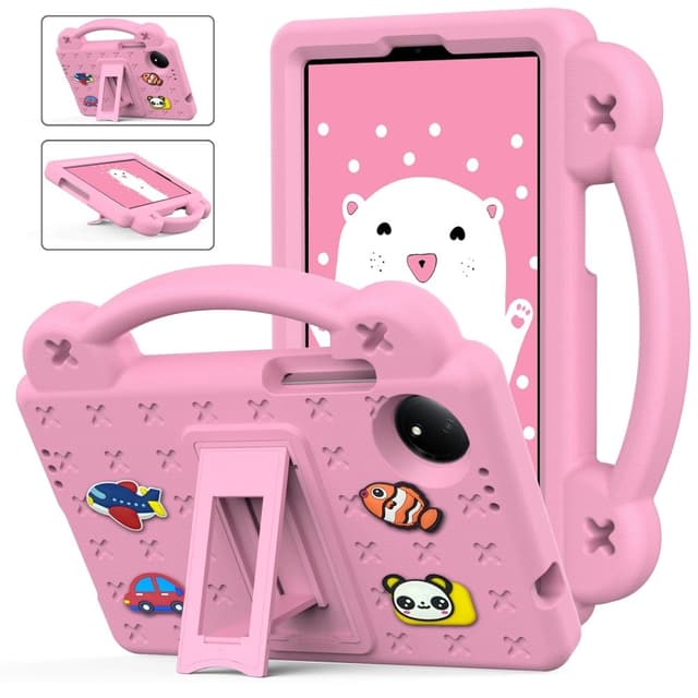SKALO Xiaomi Redmi Pad SE 8.7 Cover med håndtag/stativ - Pink