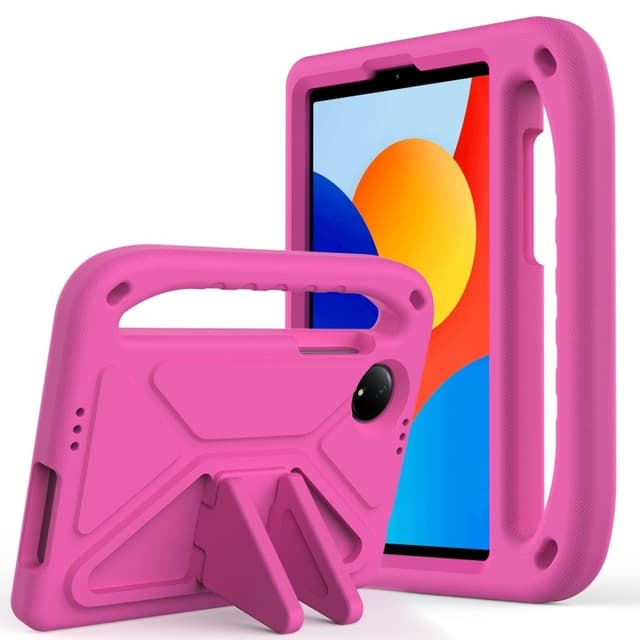 SKALO Xiaomi Redmi Pad SE 8.7 Børneskal med håndtag og stativ - Pink