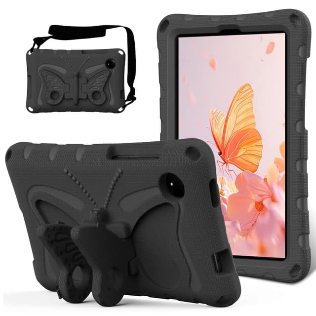 SKALO Xiaomi Redmi Pad SE 8.7 Butterfly EVA Kotelo - Musta
