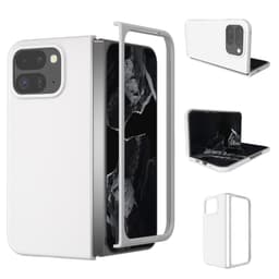 ABEEL Google Pixel 9 Pro Fold Skin Touch Suojakuori - Valkoinen