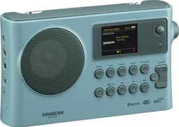 Sangean WFR-28BT FM, DAB+ og Internetradio Lyseblå