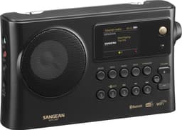 Sangean WFR-28BT FM, DAB+ og Internetradio Sort