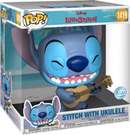 Funko POP! Jumbo Disney Stitch with Ukulele figur (25 cm)