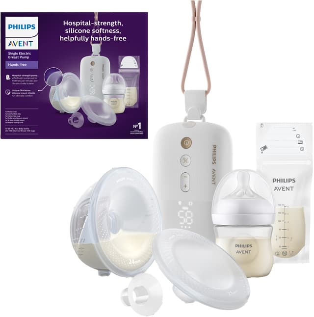 Philips Avent håndsfri brystpumpe SCF543/11 (hvit)