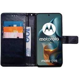 Plånboksfodral 3-kort Motorola Moto G05 - Mörkblå