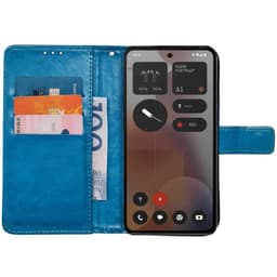 Lompakkokotelo 3-kortti Nothing Phone 3a Pro - Vaaleansininen