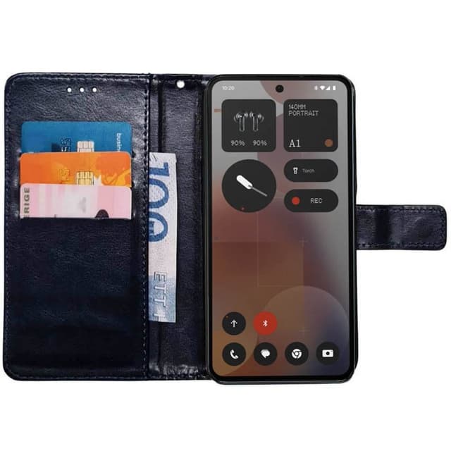 Wallet cover 3-kort Nothing Phone 3a Pro - Mørkeblå