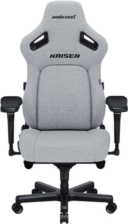 AndaSeat Kaiser 4 Series gamingstol (gråt stof)