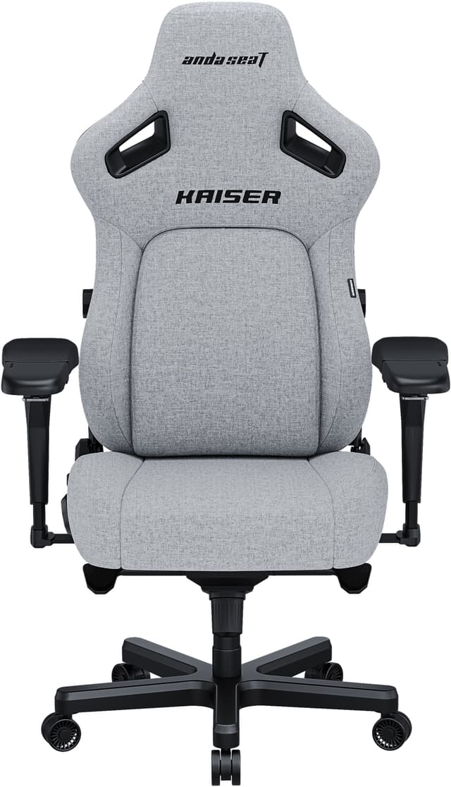 AndaSeat Kaiser 4 Series gamingstol (grått tøy)
