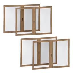 VONROC Myggnät för Partytält PT501XX - Beige - UV-skydd 50+