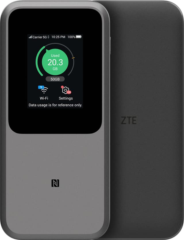 ZTE MU5120 5G WiFi 6 bærbar router | Elgiganten