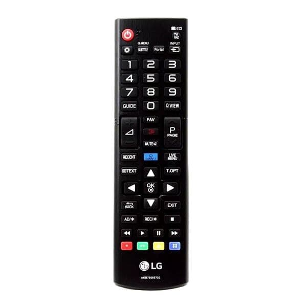 LG AKB73975729 fjärrkontroll – kompatibel ersättningsfjärrkontroll för LG Smart TV