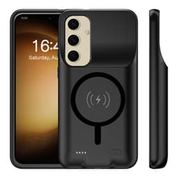 För Samsung Galaxy S25+ (Plus) Laddningsfodral Skal 10000mAh batteri kompatibelt MagSafe